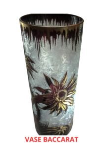 Vase Baccarat en cristal
