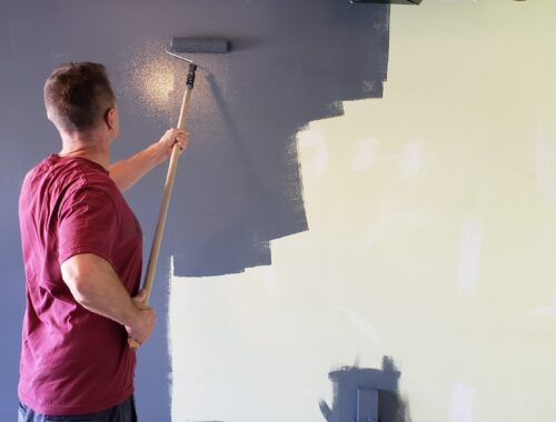 Painting wall