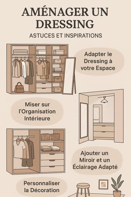 amenager dressing maison