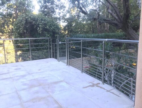 garde corps aluminium sans entretien