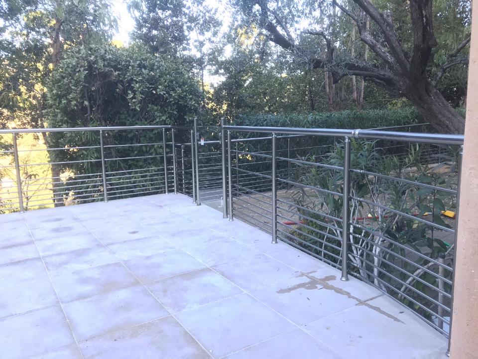 garde corps aluminium sans entretien